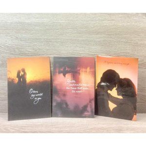 Lovers Romance Vintage Greeting Card Romantic Couple in Love Gift Lot of 3 Gift